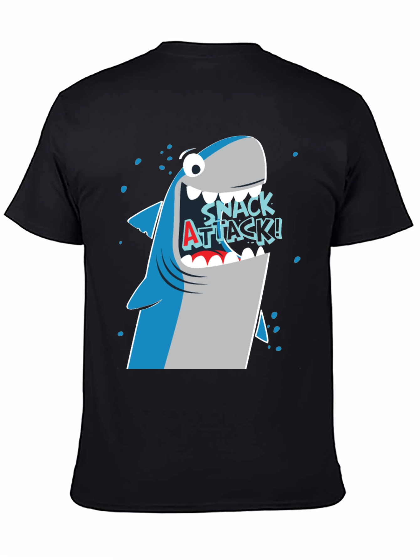 Snack Attack Shark Graphic Tee