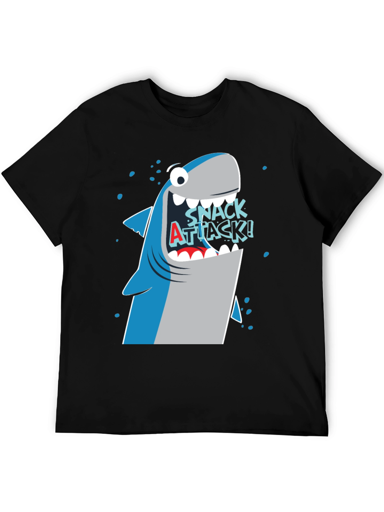 Snack Attack Shark Graphic Tee