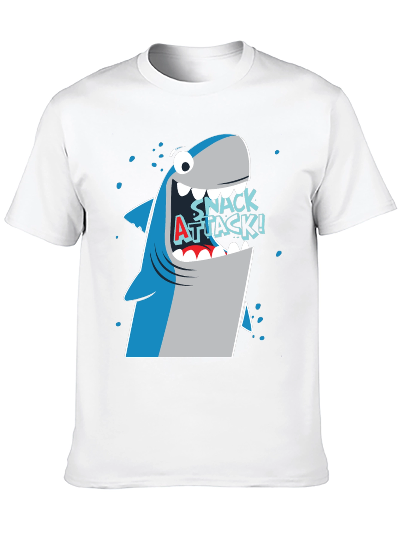 Snack Attack Shark Graphic Tee