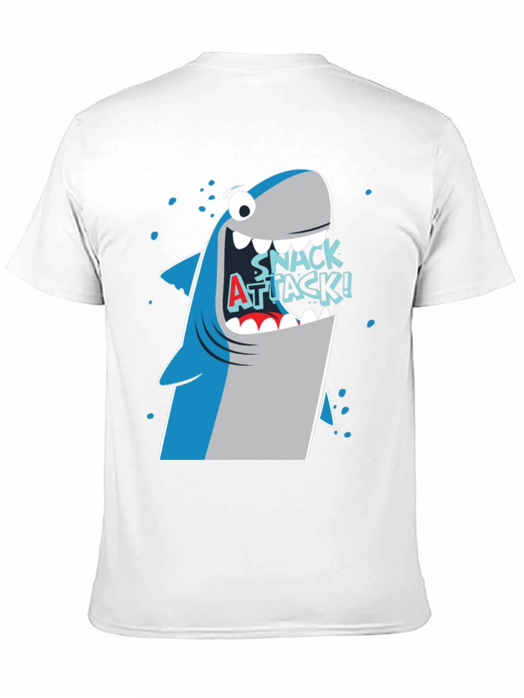 Snack Attack Shark Graphic Tee