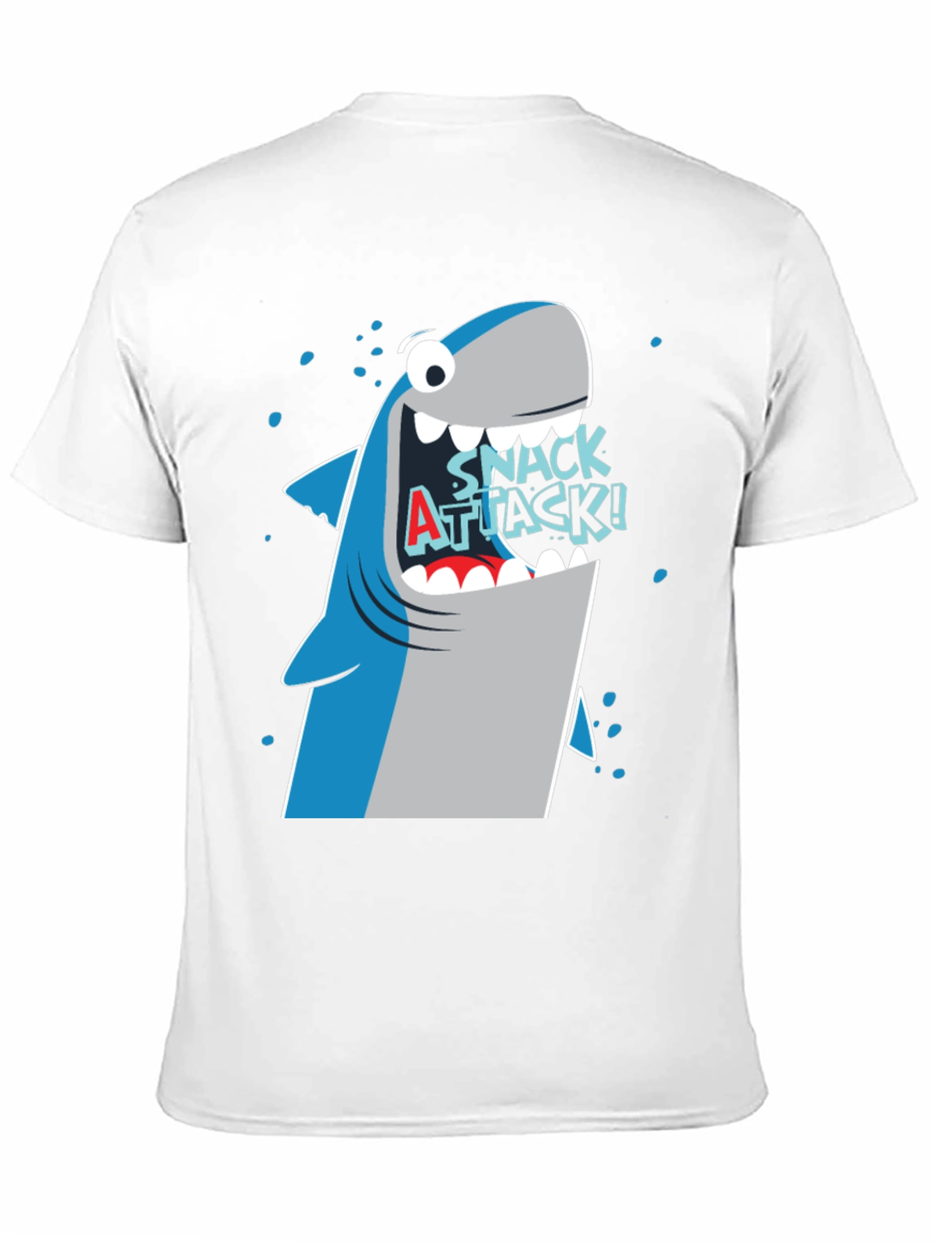Snack Attack Shark Graphic Tee