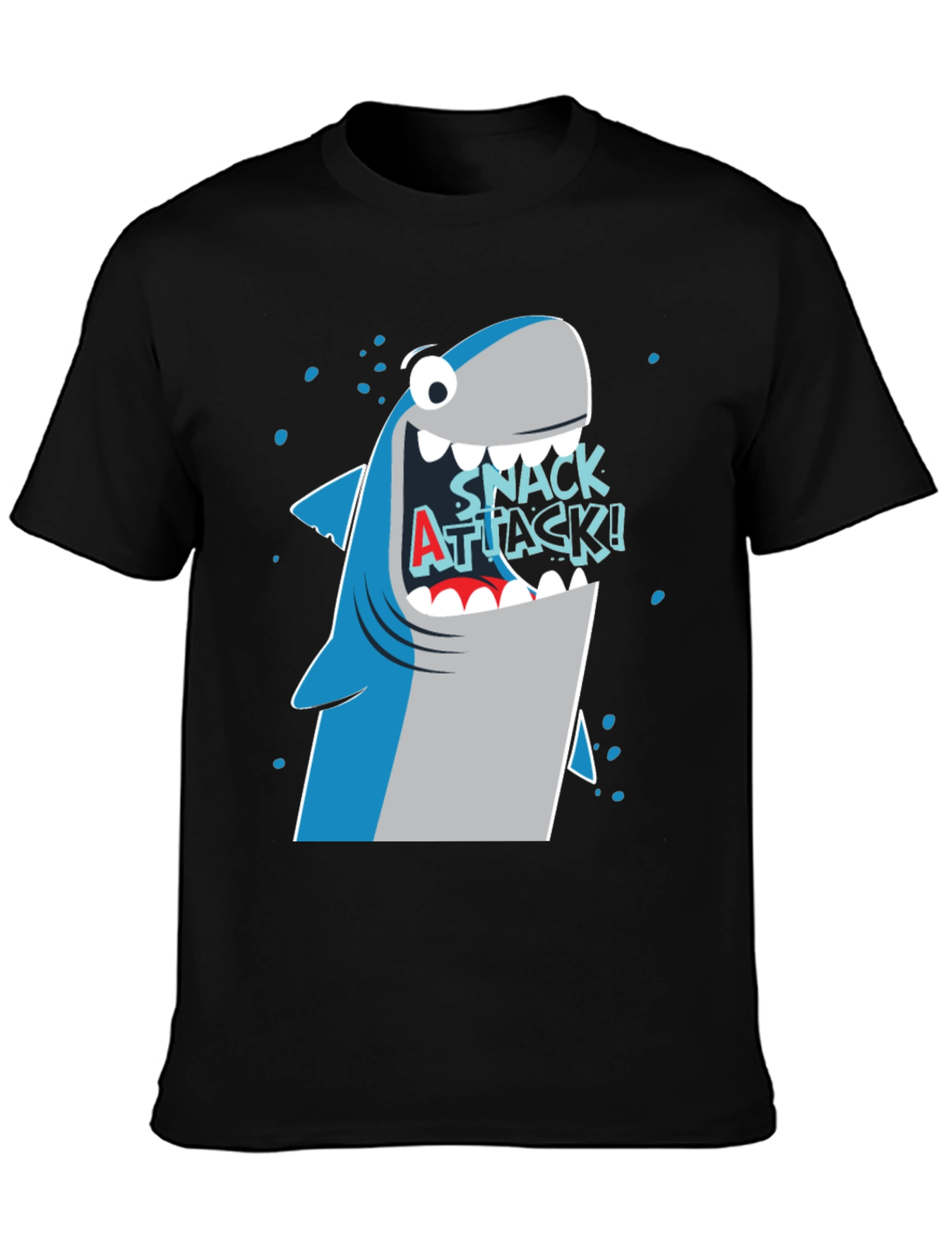 Snack Attack Shark Graphic Tee