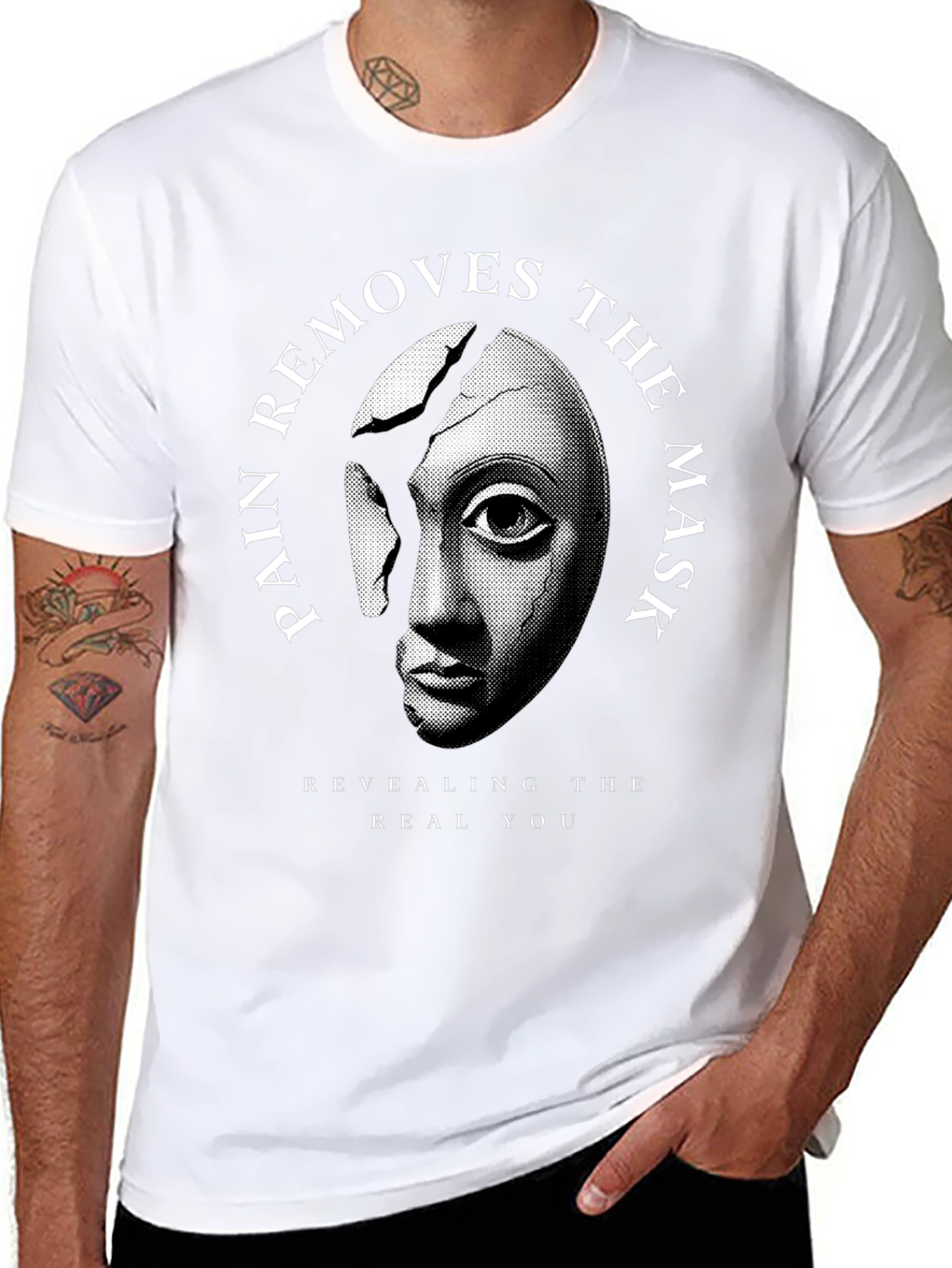 Pain Removes Mask T-Shirt