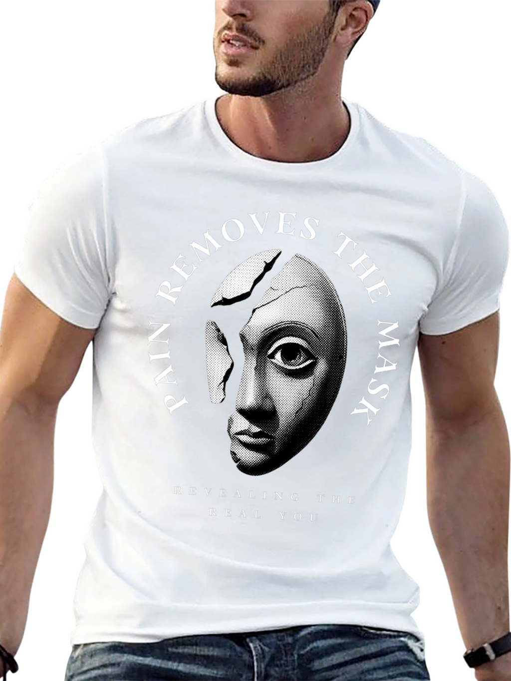 Pain Removes Mask T-Shirt