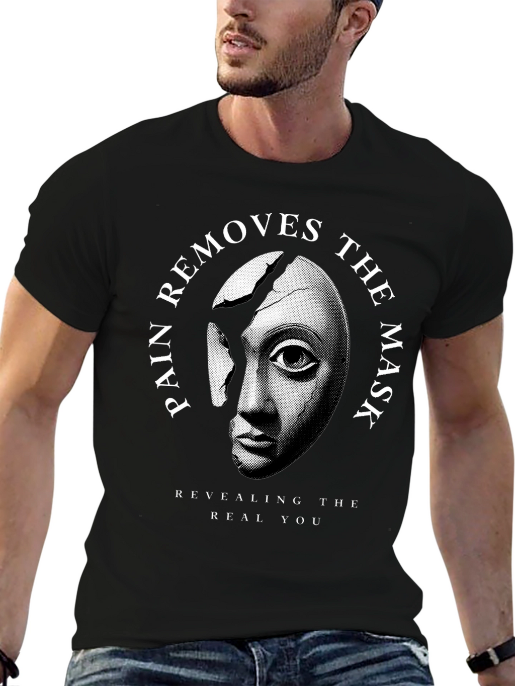 Pain Removes Mask T-Shirt