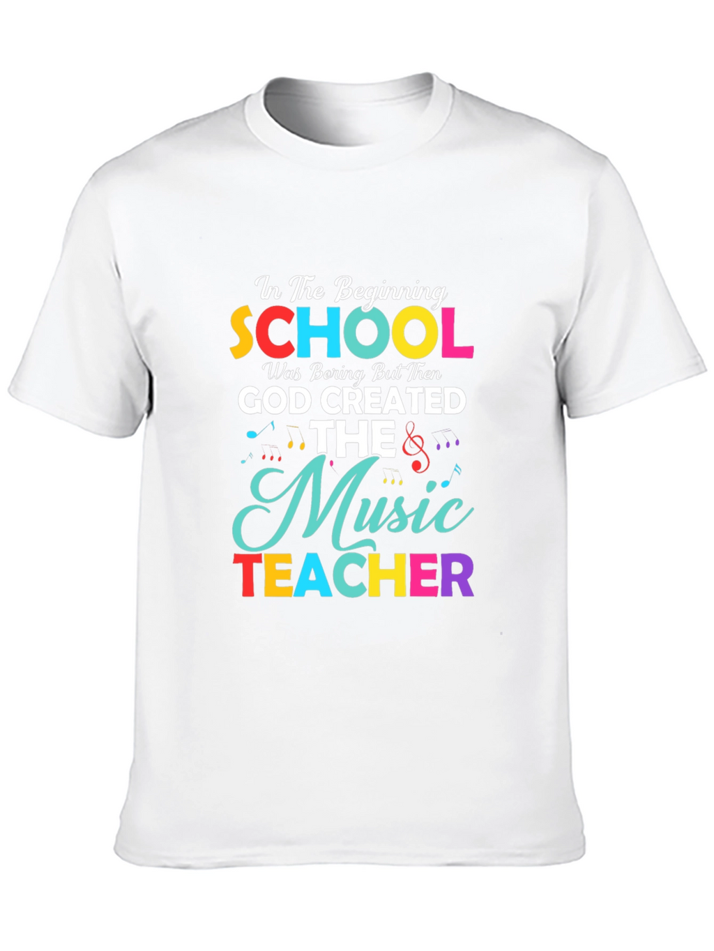 Music Teacher T-Shirt - School Inspiration