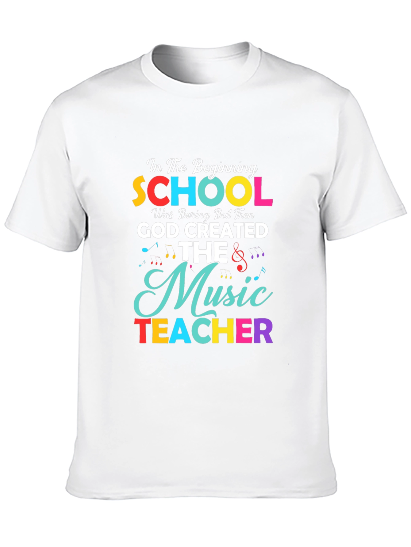 Music Teacher T-Shirt - School Inspiration