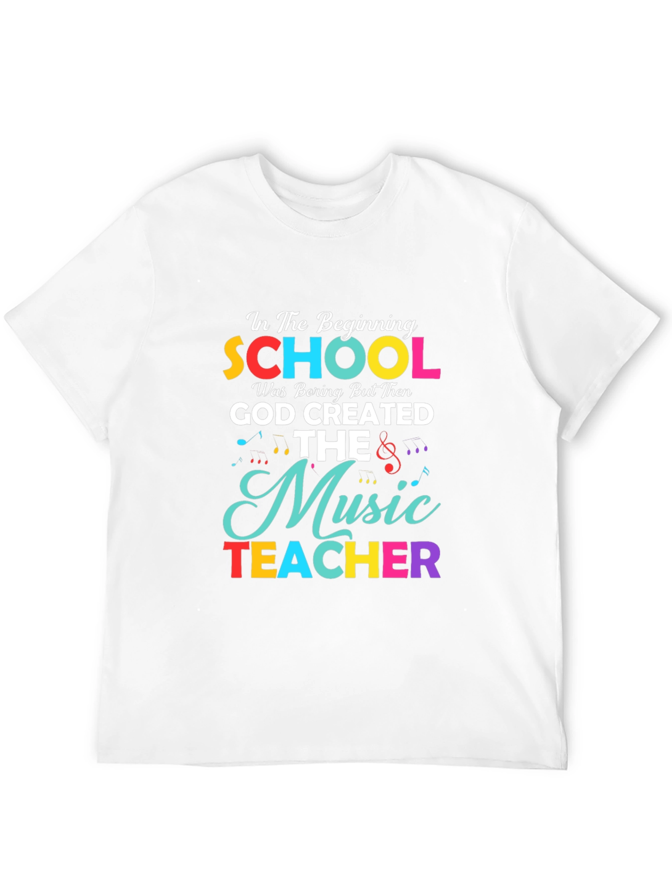Music Teacher T-Shirt - School Inspiration