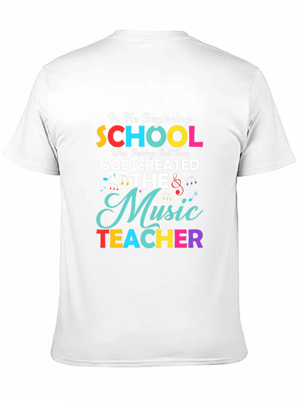 Music Teacher T-Shirt - School Inspiration