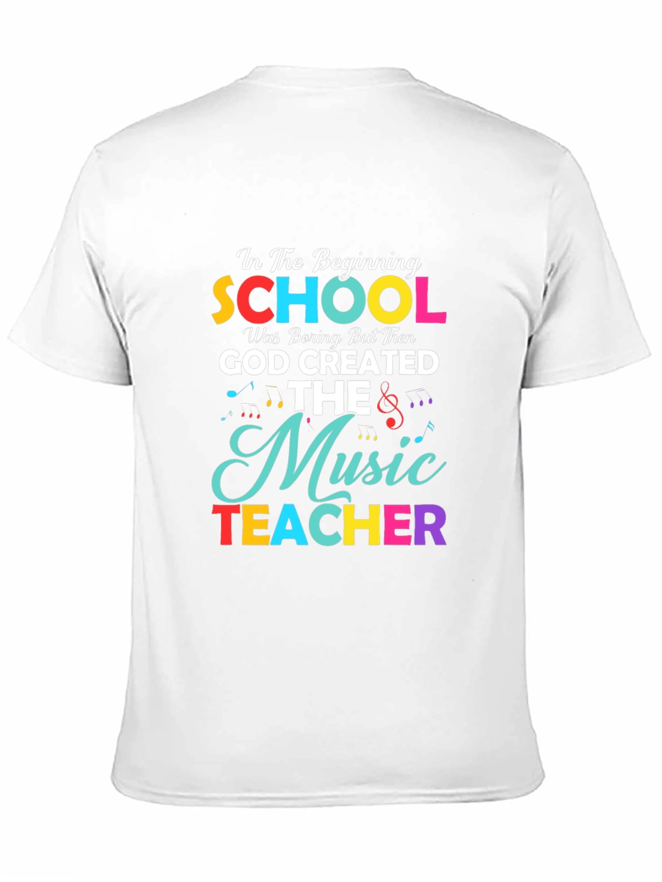 Music Teacher T-Shirt - School Inspiration