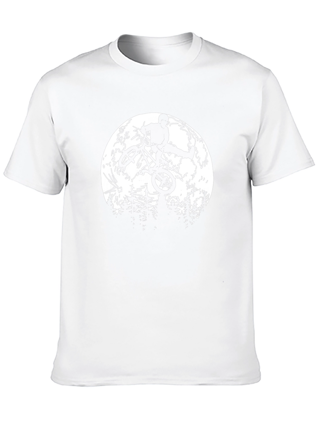 BMX Moon Jump Mens Black Graphic Tee