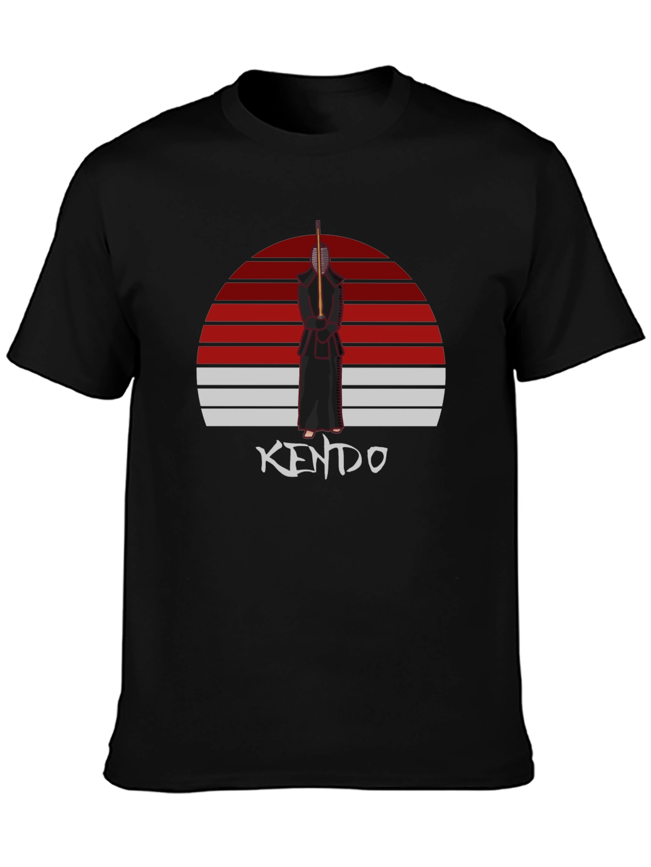 Kendo Sunset T-Shirt - Martial Arts Style