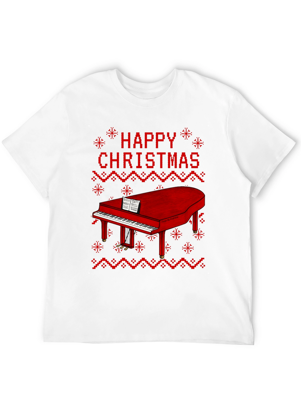 Happy Christmas Piano T-Shirt