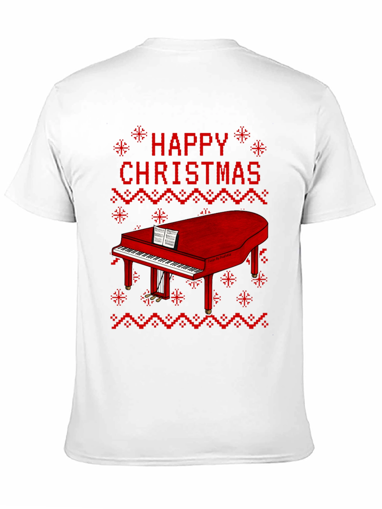 Happy Christmas Piano T-Shirt