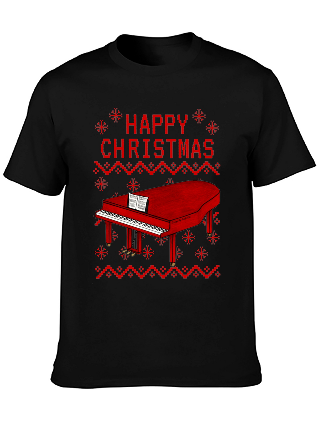 Happy Christmas Piano T-Shirt