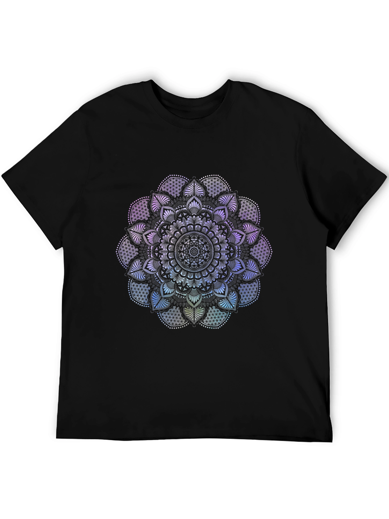 Mandala Graphic Black T-Shirt