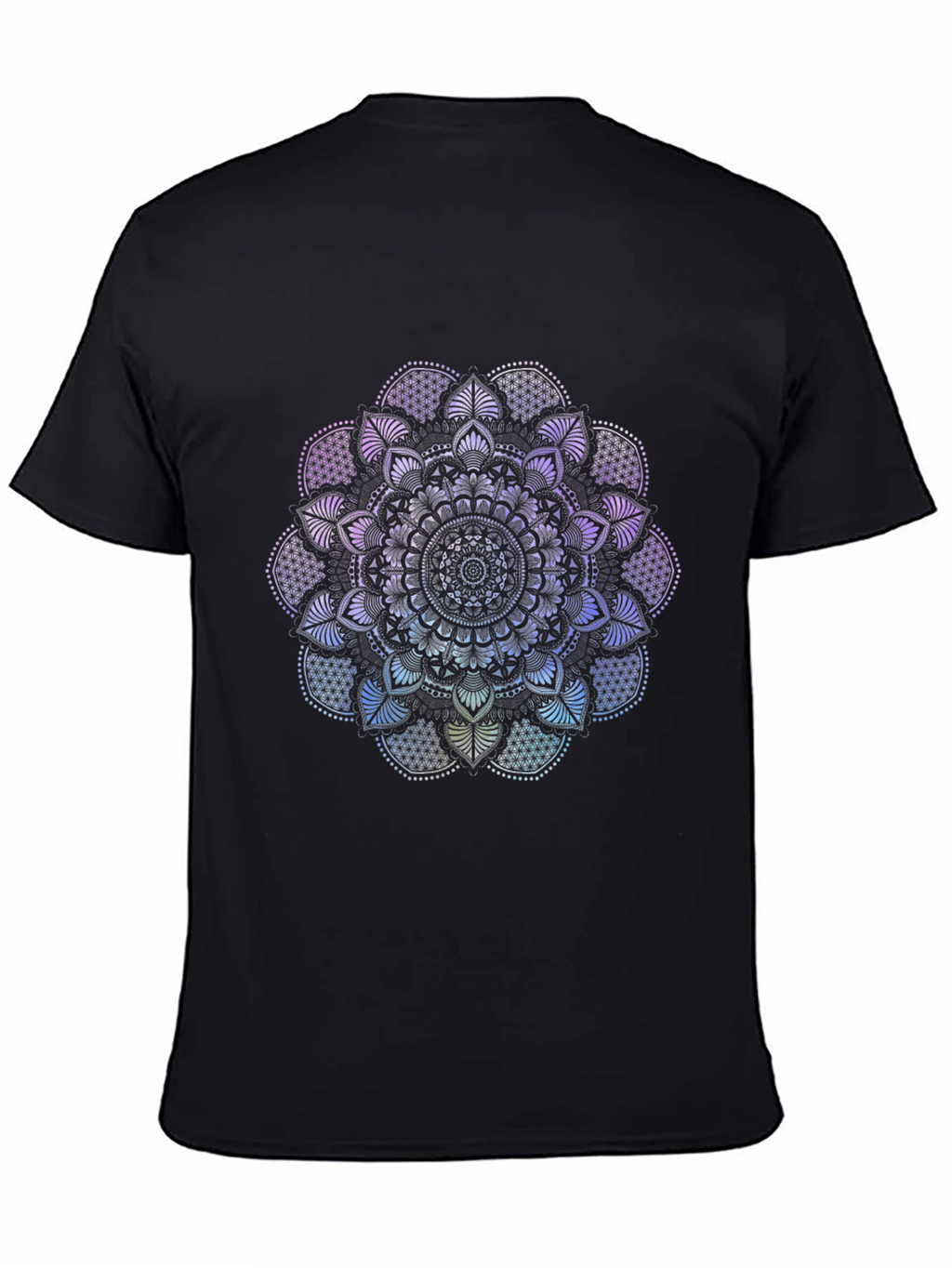 Mandala Graphic Black T-Shirt