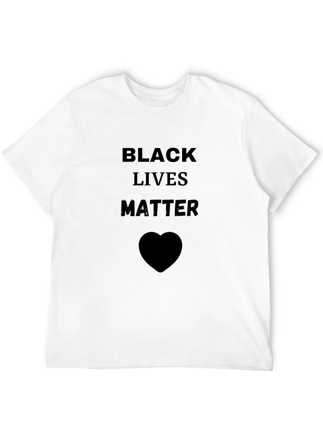 Black Lives Matter Graphic Tee - Soft Cotton