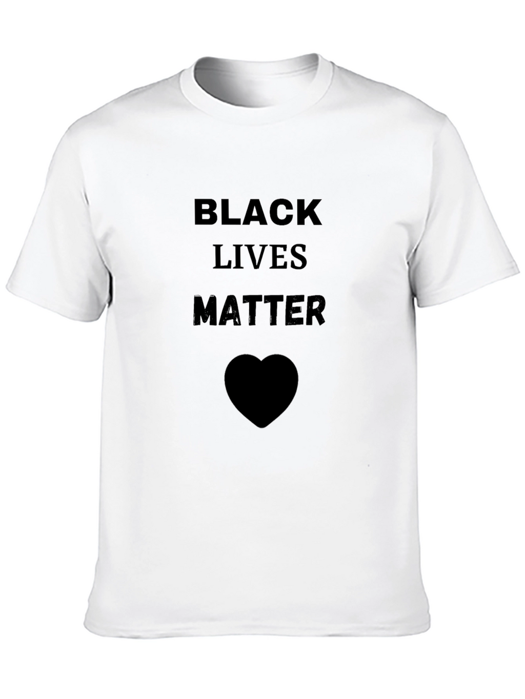 Black Lives Matter Graphic Tee - Soft Cotton