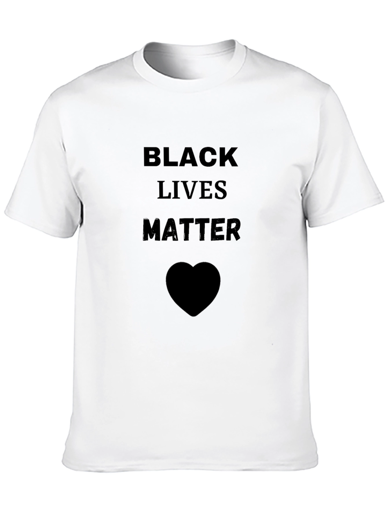 Black Lives Matter Graphic Tee - Soft Cotton