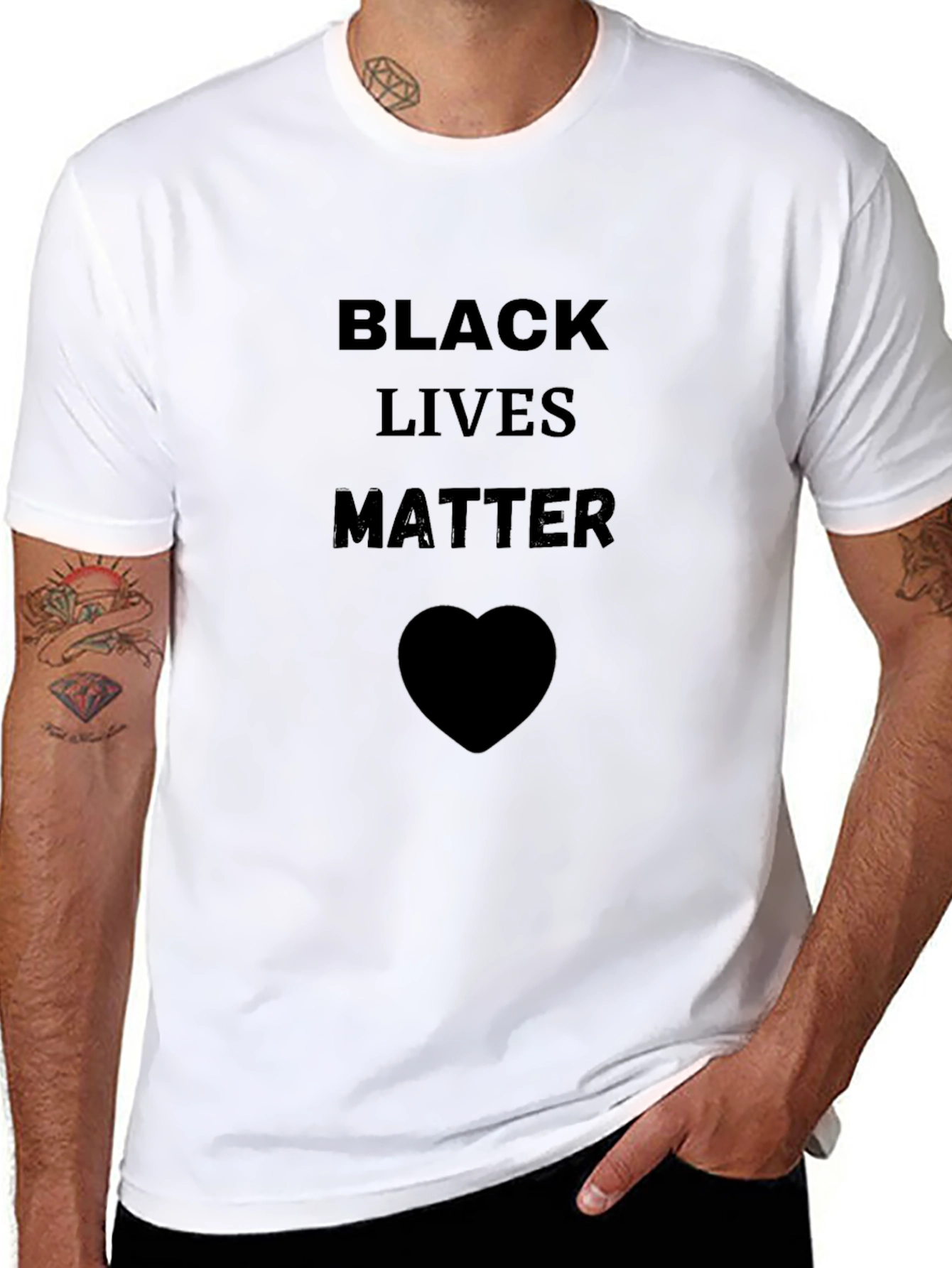 Black Lives Matter Graphic Tee - Soft Cotton