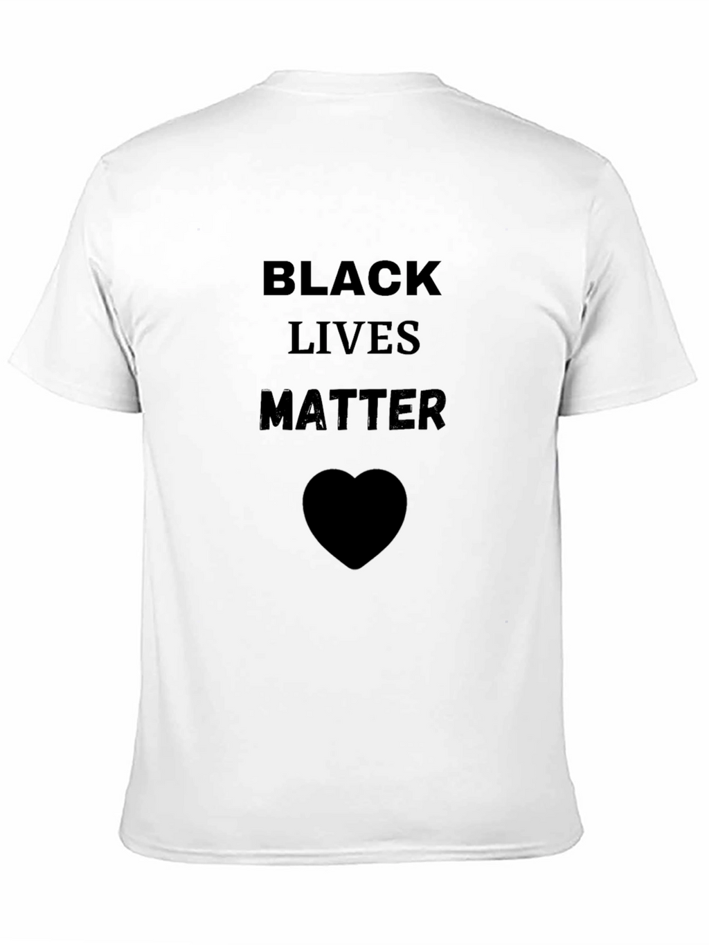 Black Lives Matter Graphic Tee - Soft Cotton