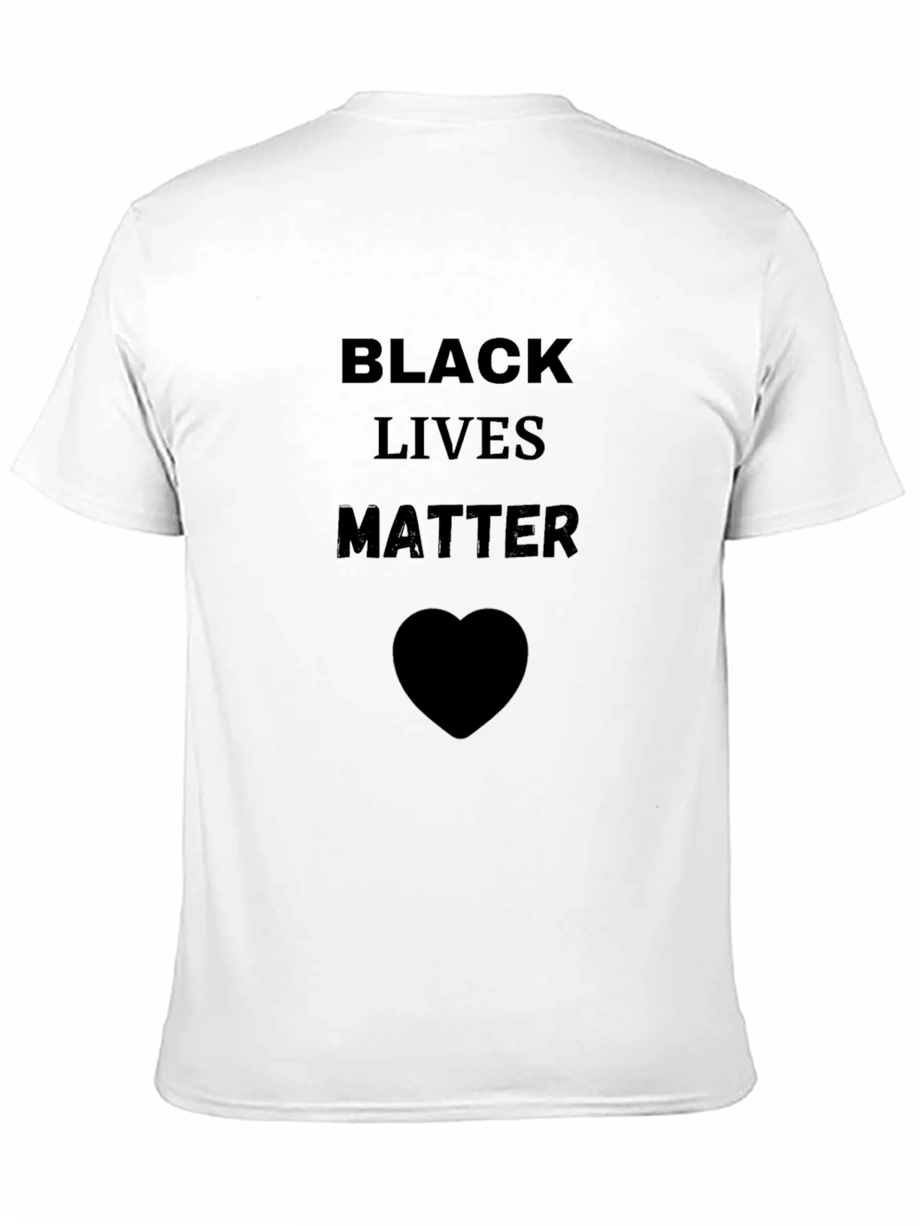 Black Lives Matter Graphic Tee - Soft Cotton