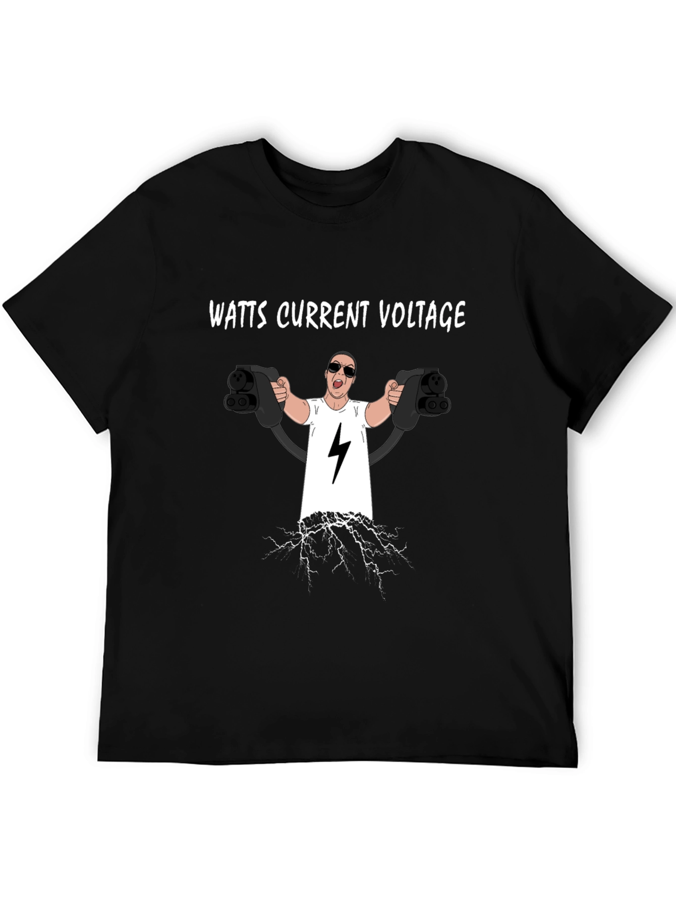 Watts Current Voltage Electric Car T-Shirt