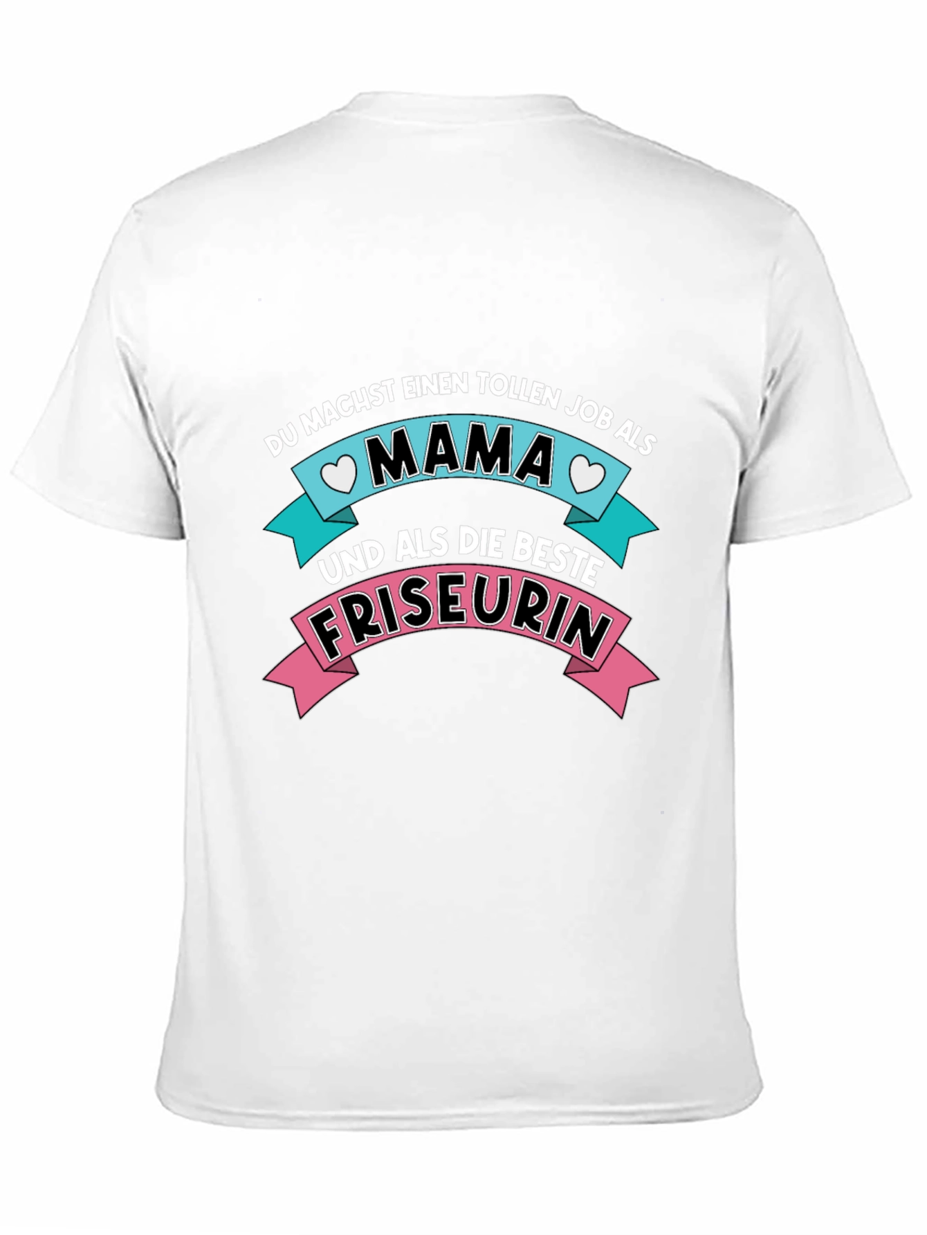 Mama Friseurin T-Shirt - Best Hairdresser Mom Ever!