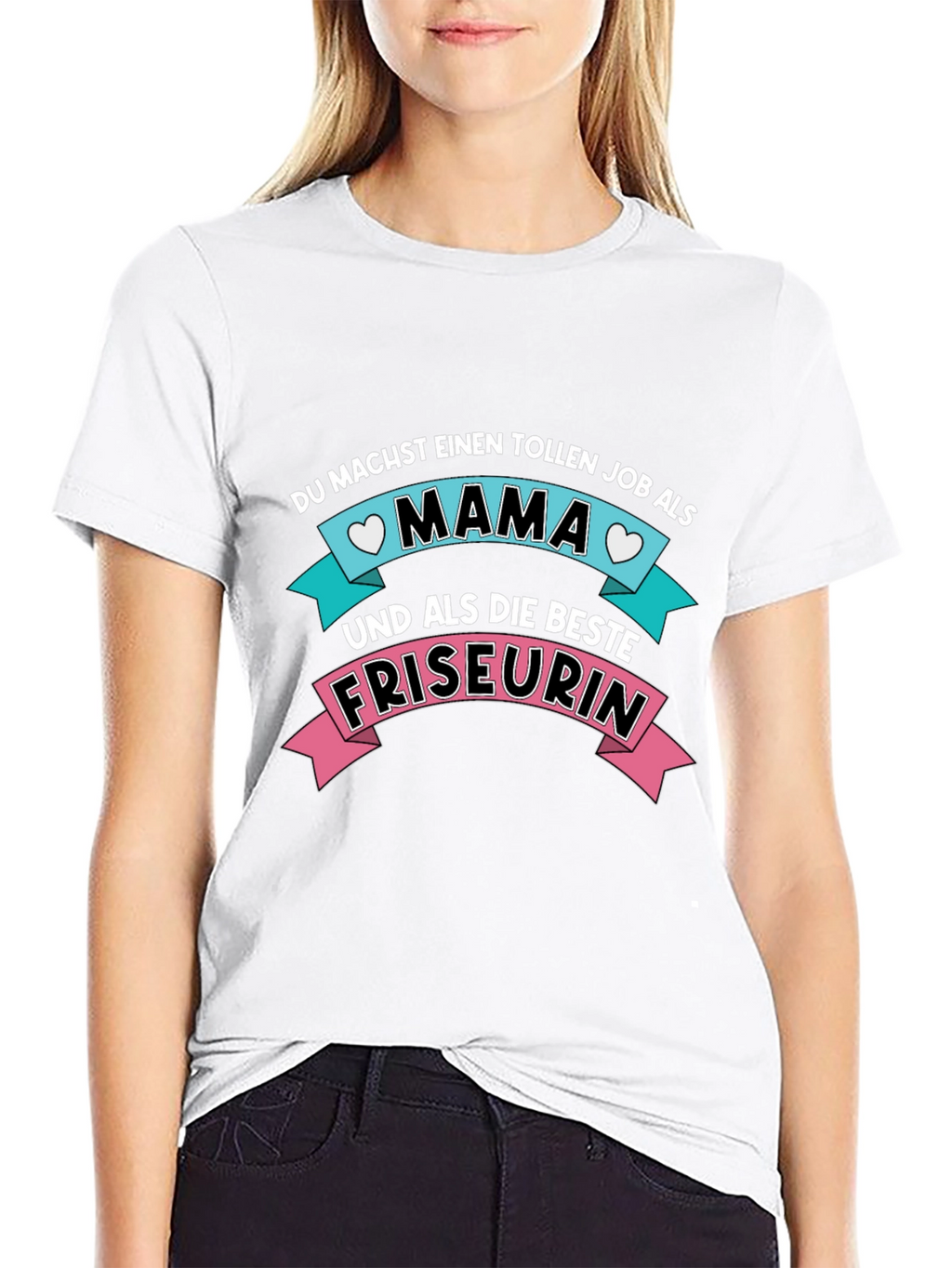 Mama Friseurin T-Shirt - Best Hairdresser Mom Ever!