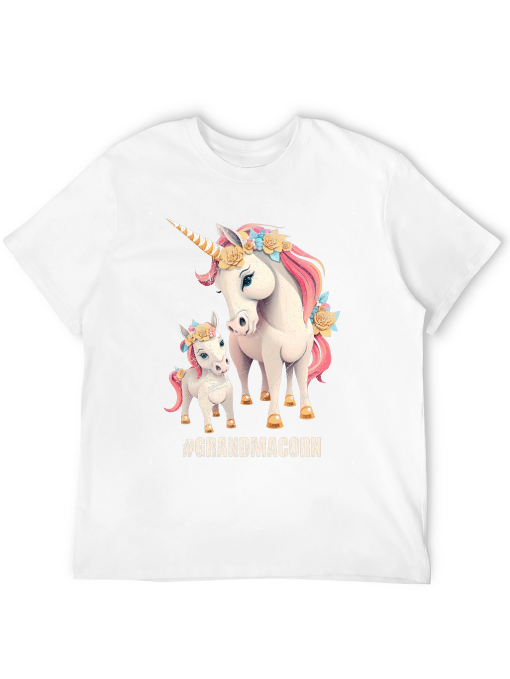 Grandmacorn T-Shirt: Unicorn Family Tee