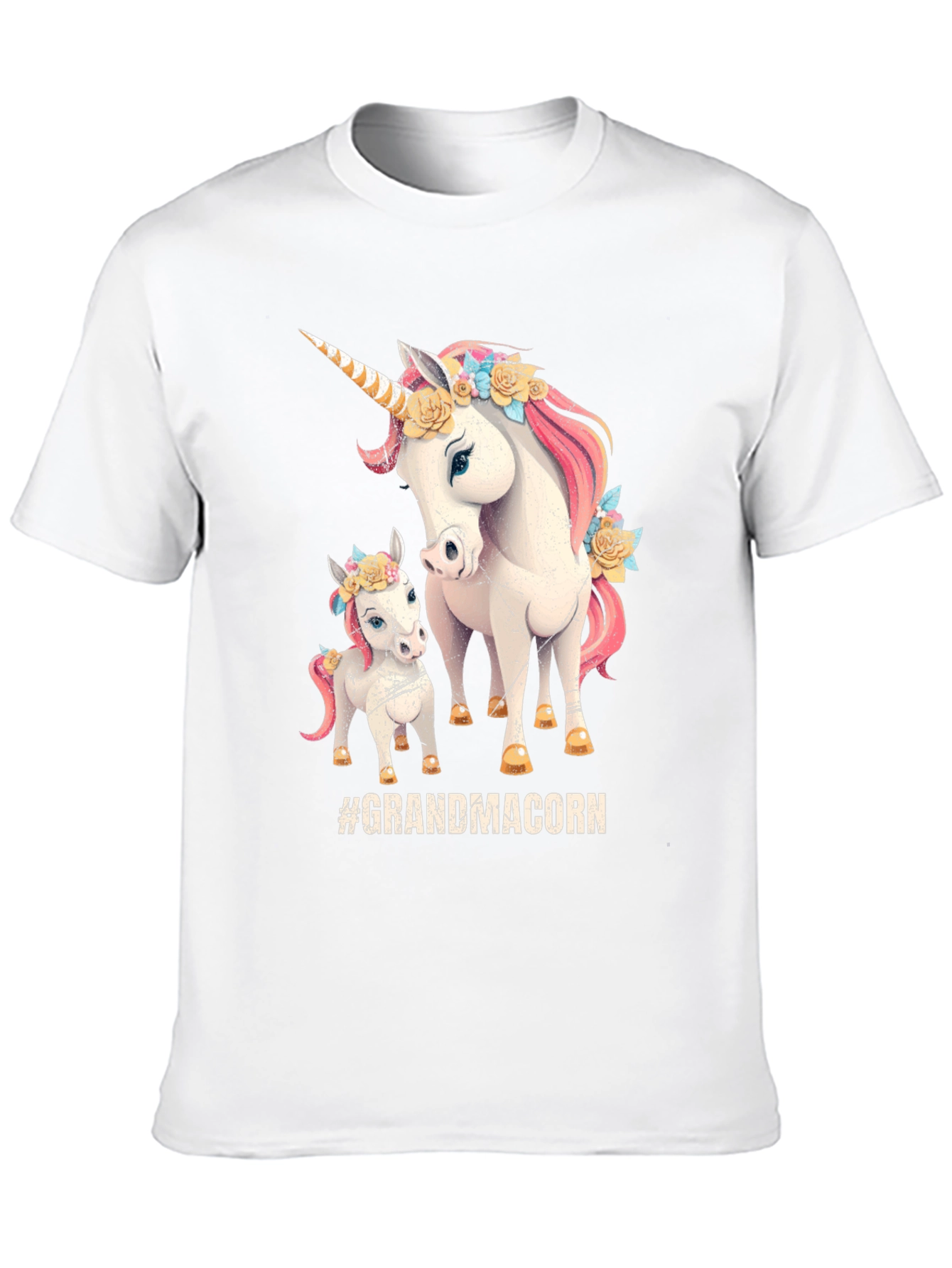 Grandmacorn T-Shirt: Unicorn Family Tee