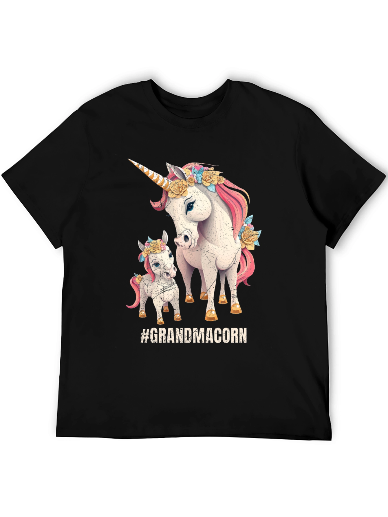 Grandmacorn T-Shirt: Unicorn Family Tee