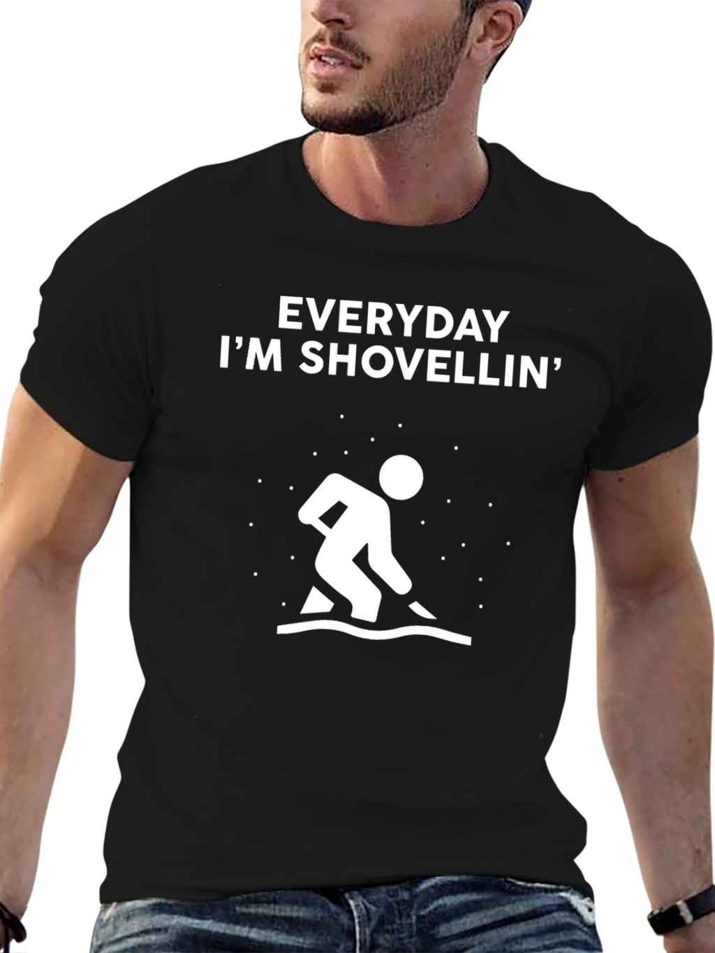 Everyday Im Shovellin Graphic Tee