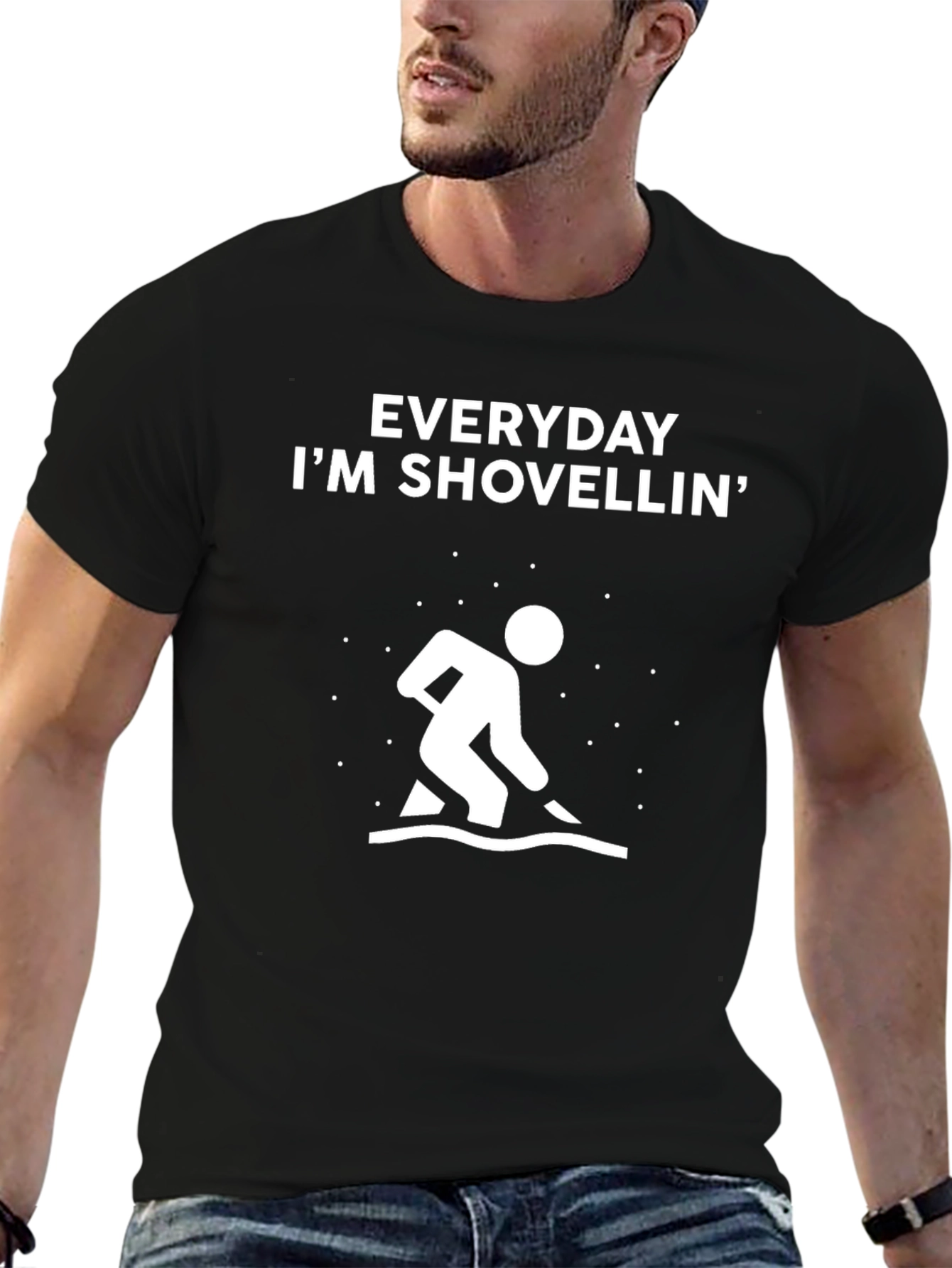 Everyday Im Shovellin Graphic Tee