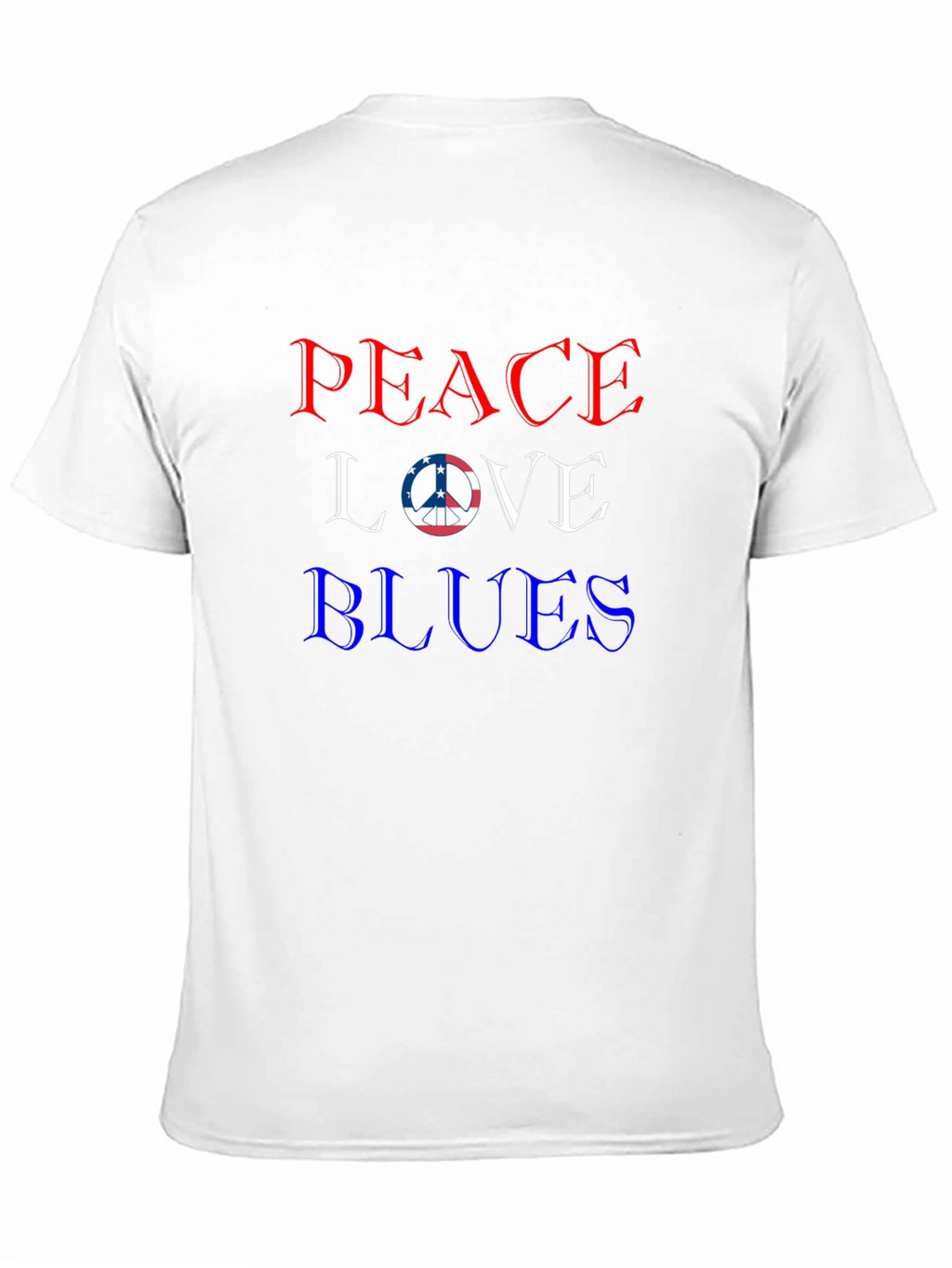 Peace Love Blues T-Shirt