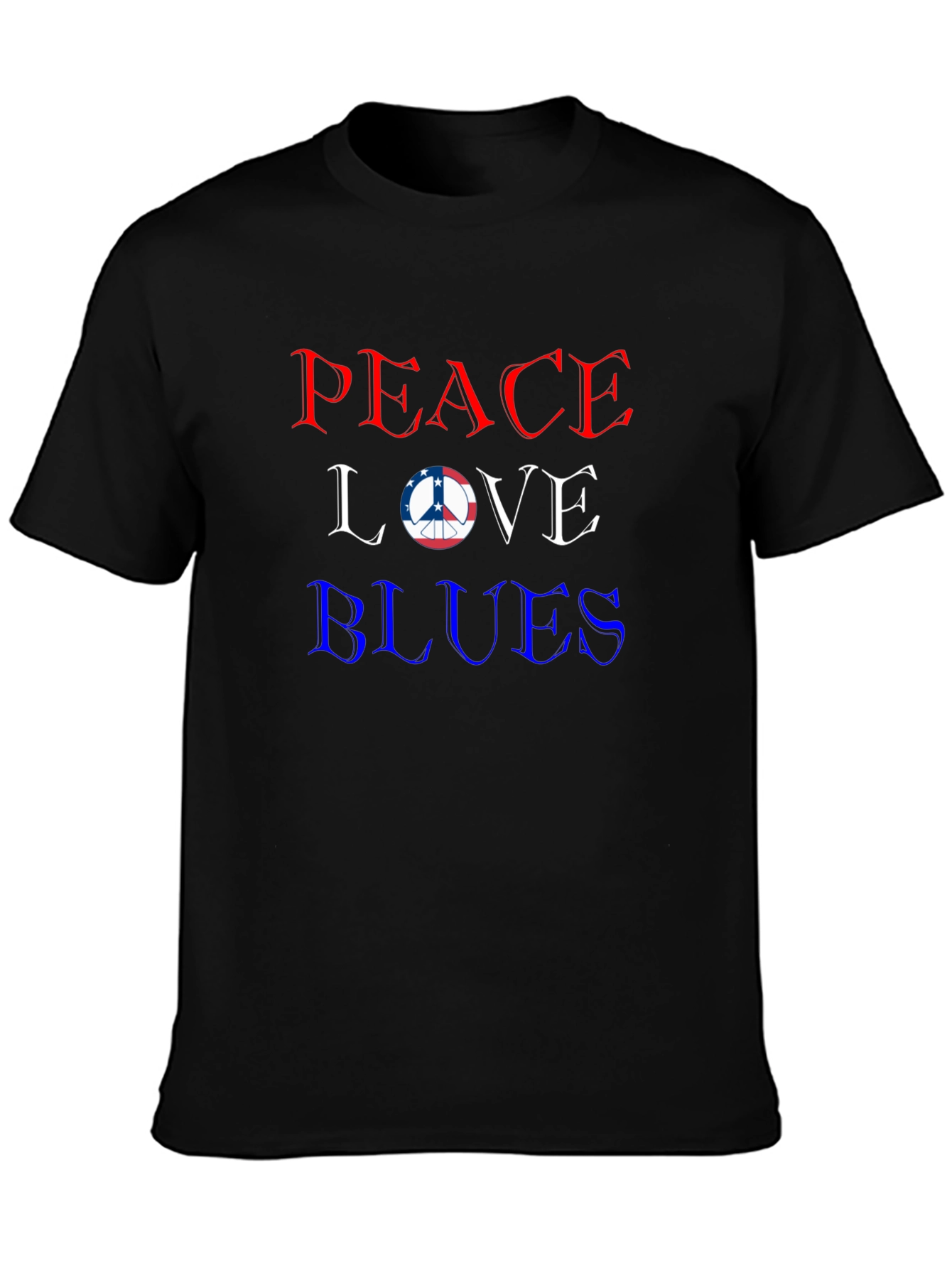 Peace Love Blues T-Shirt
