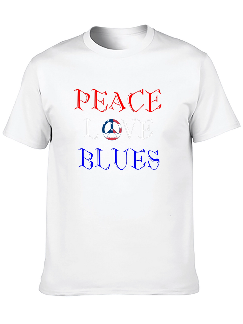 Peace Love Blues T-Shirt