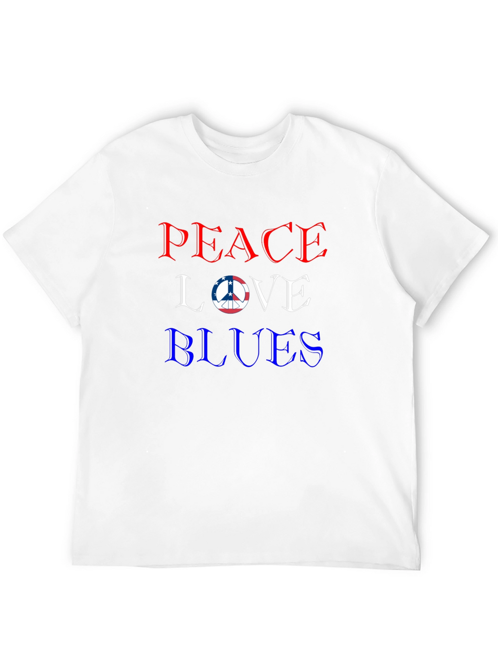 Peace Love Blues T-Shirt