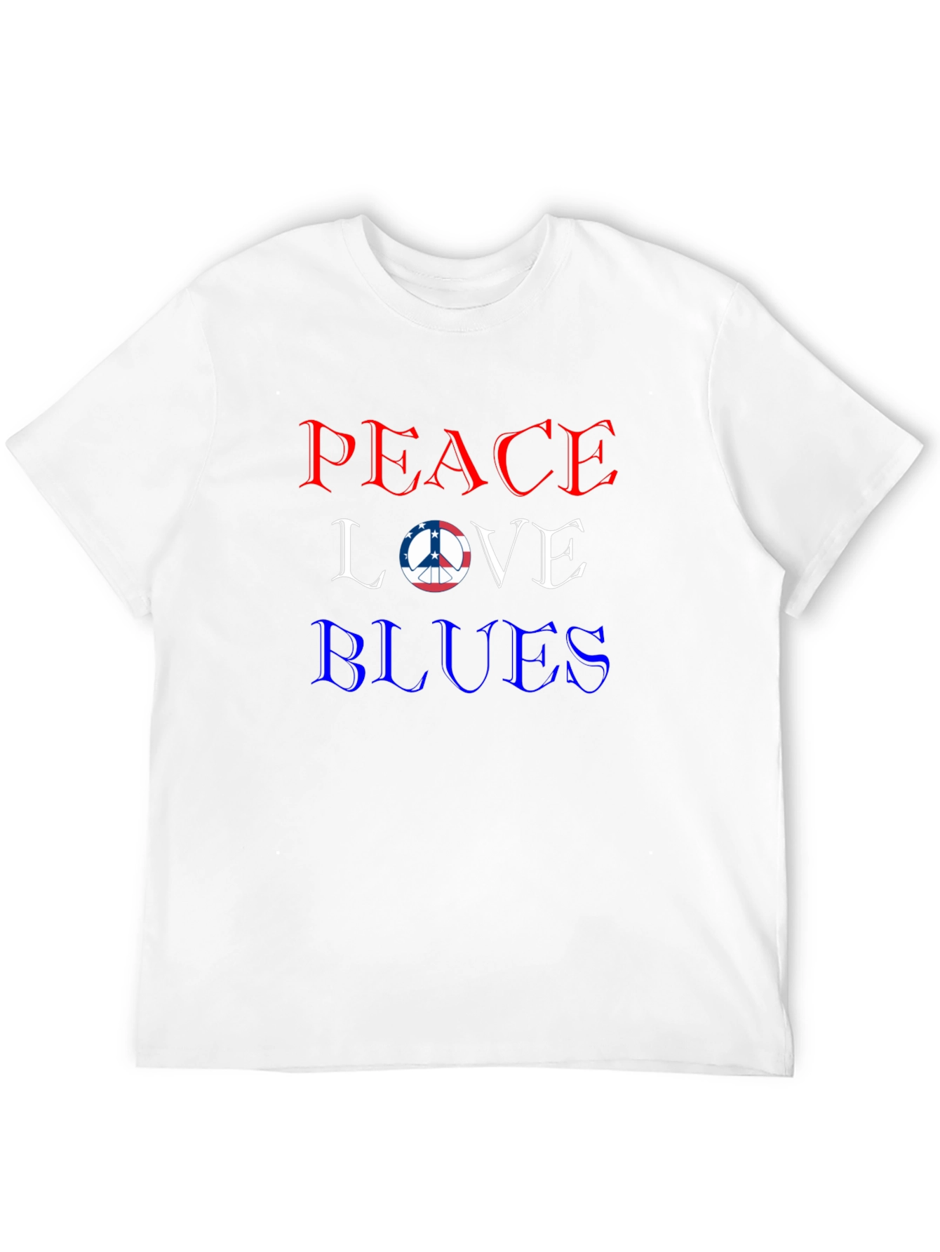 Peace Love Blues T-Shirt