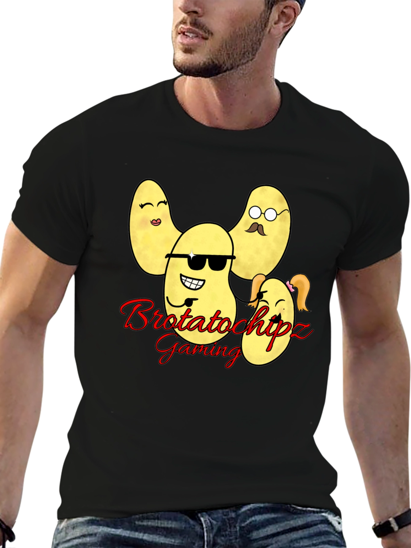 Brotatochipz Gaming T-Shirt - Funny Potato Family Tee