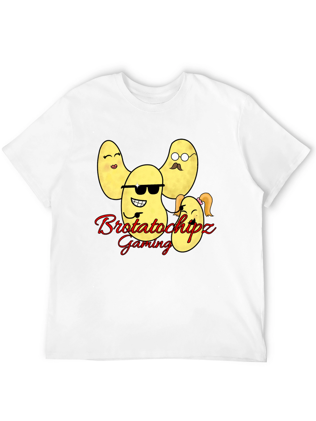 Brotatochipz Gaming T-Shirt - Funny Potato Family Tee