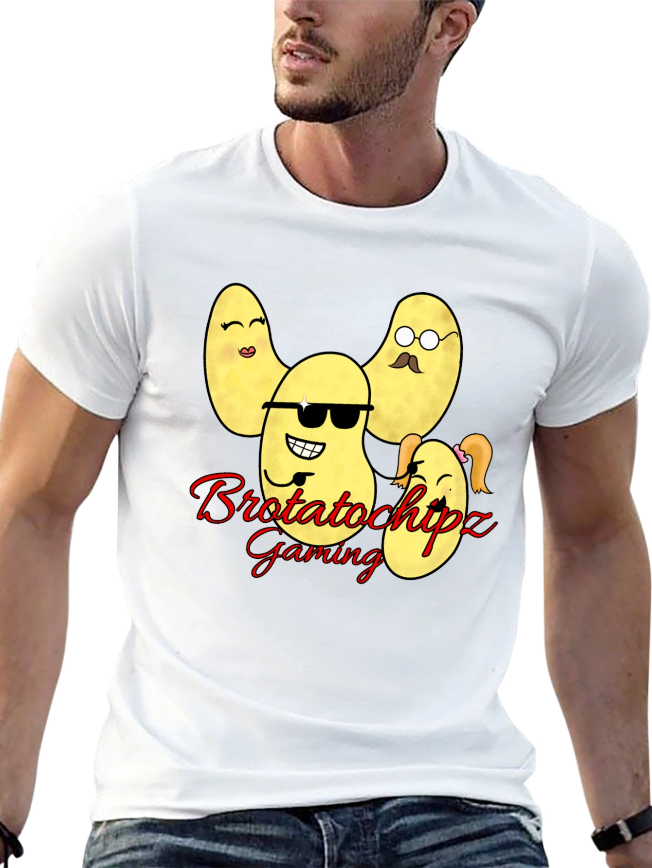 Brotatochipz Gaming T-Shirt - Funny Potato Family Tee