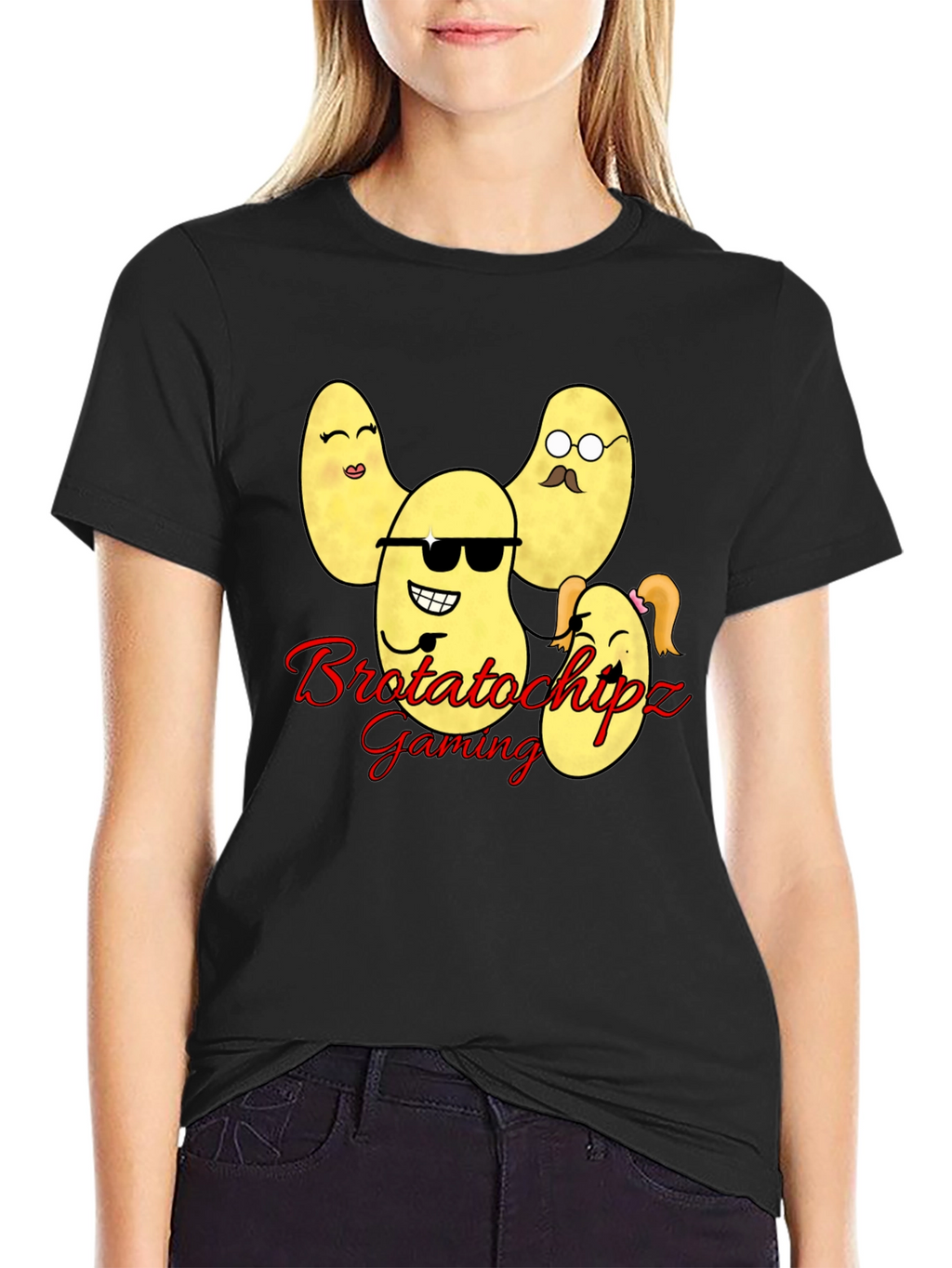 Brotatochipz Gaming T-Shirt - Funny Potato Family Tee