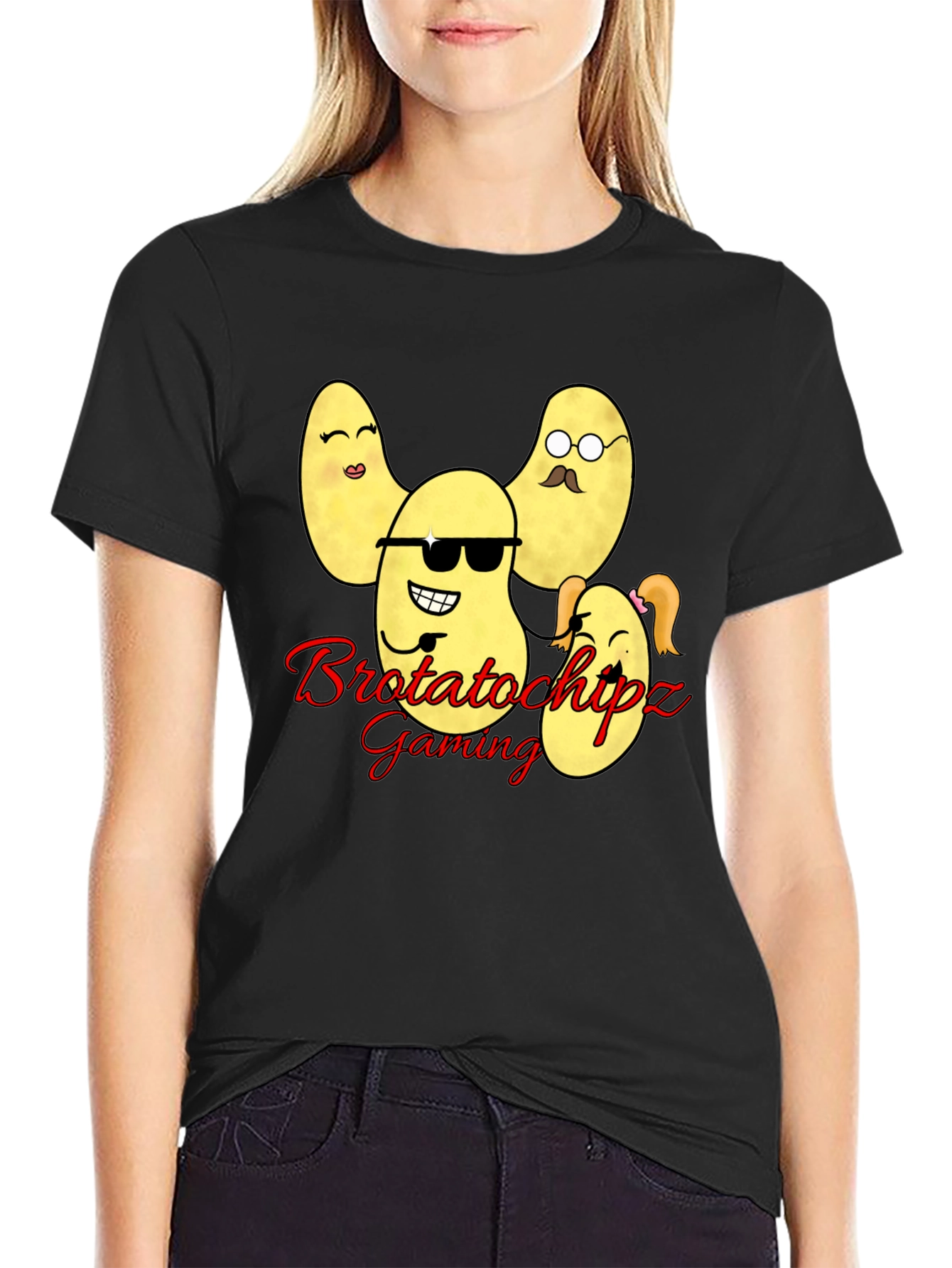 Brotatochipz Gaming T-Shirt - Funny Potato Family Tee