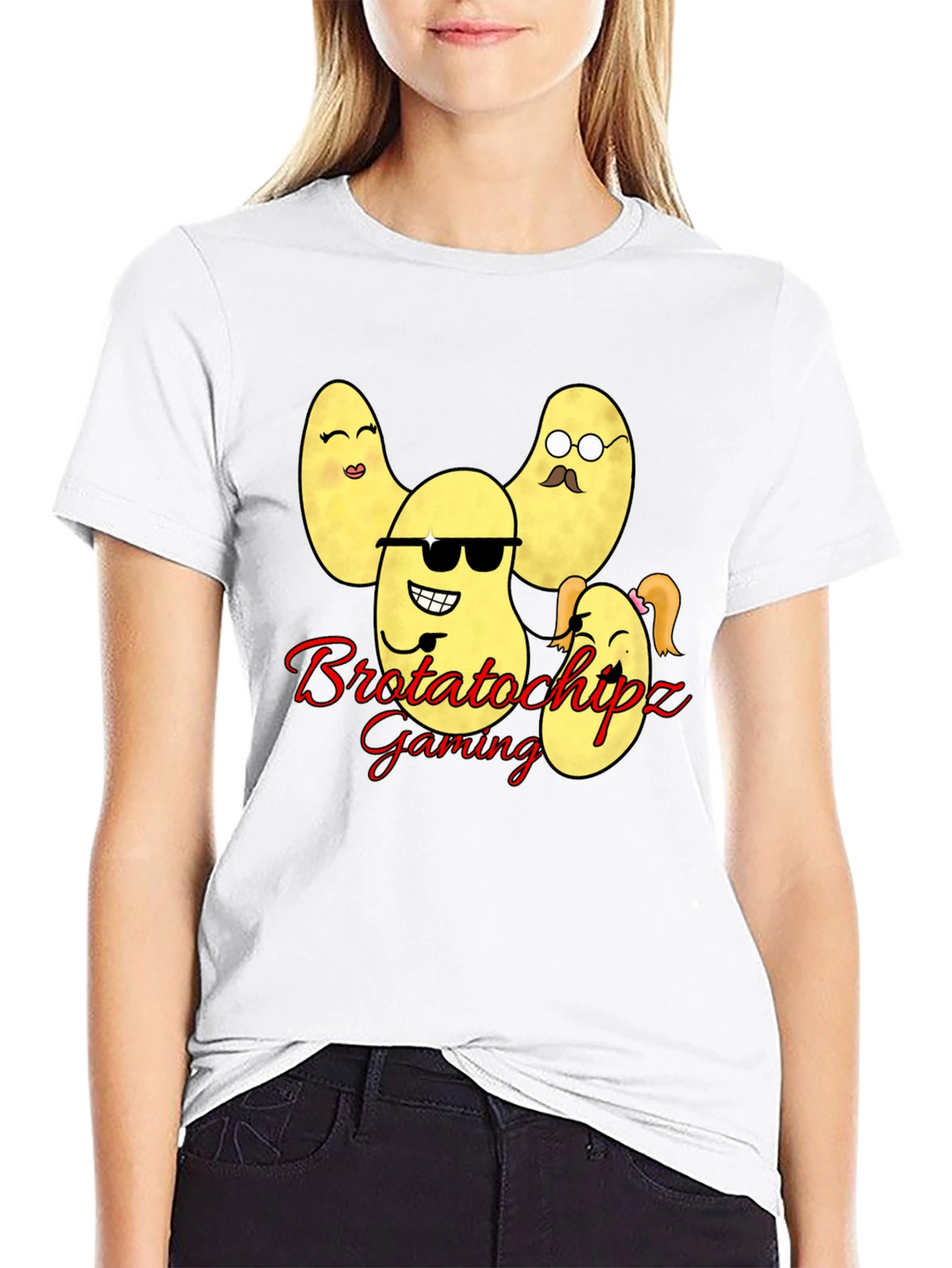 Brotatochipz Gaming T-Shirt - Funny Potato Family Tee