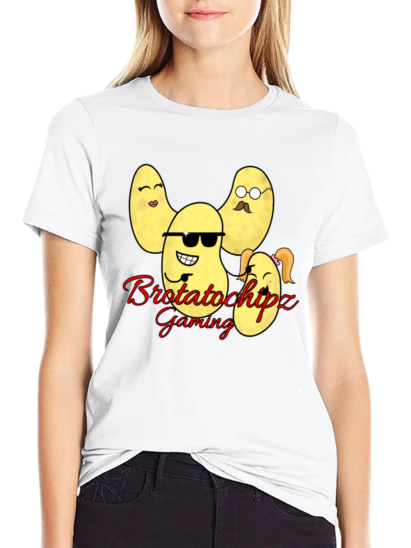 Brotatochipz Gaming T-Shirt - Funny Potato Family Tee