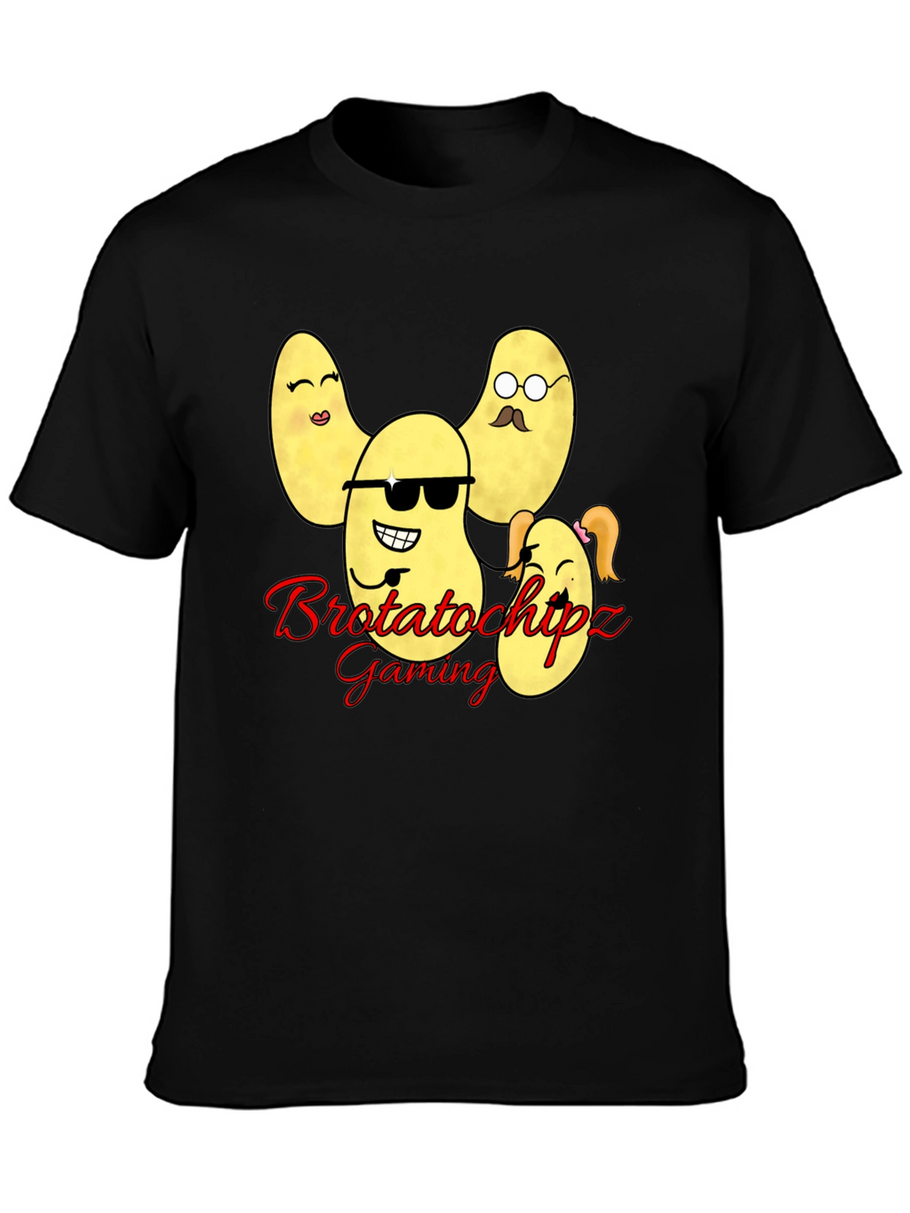 Brotatochipz Gaming T-Shirt - Funny Potato Family Tee