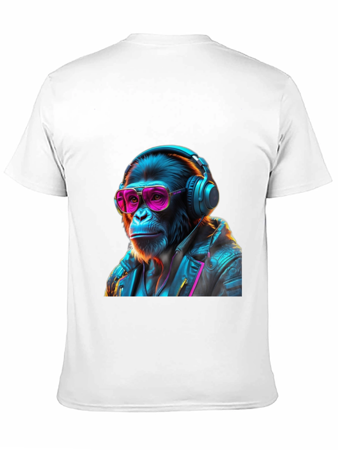 Retro Monkey DJ Graphic Tee