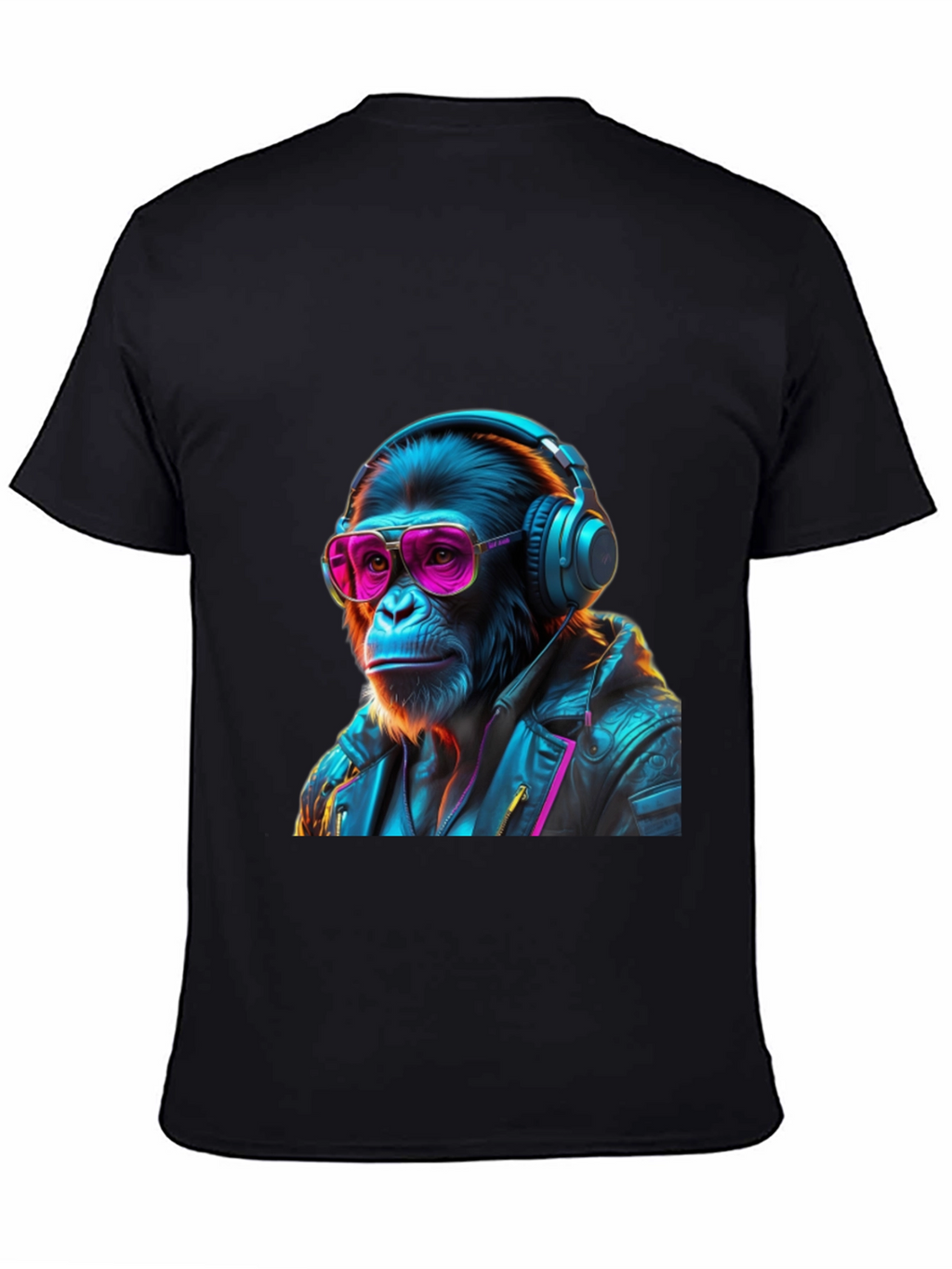 Retro Monkey DJ Graphic Tee